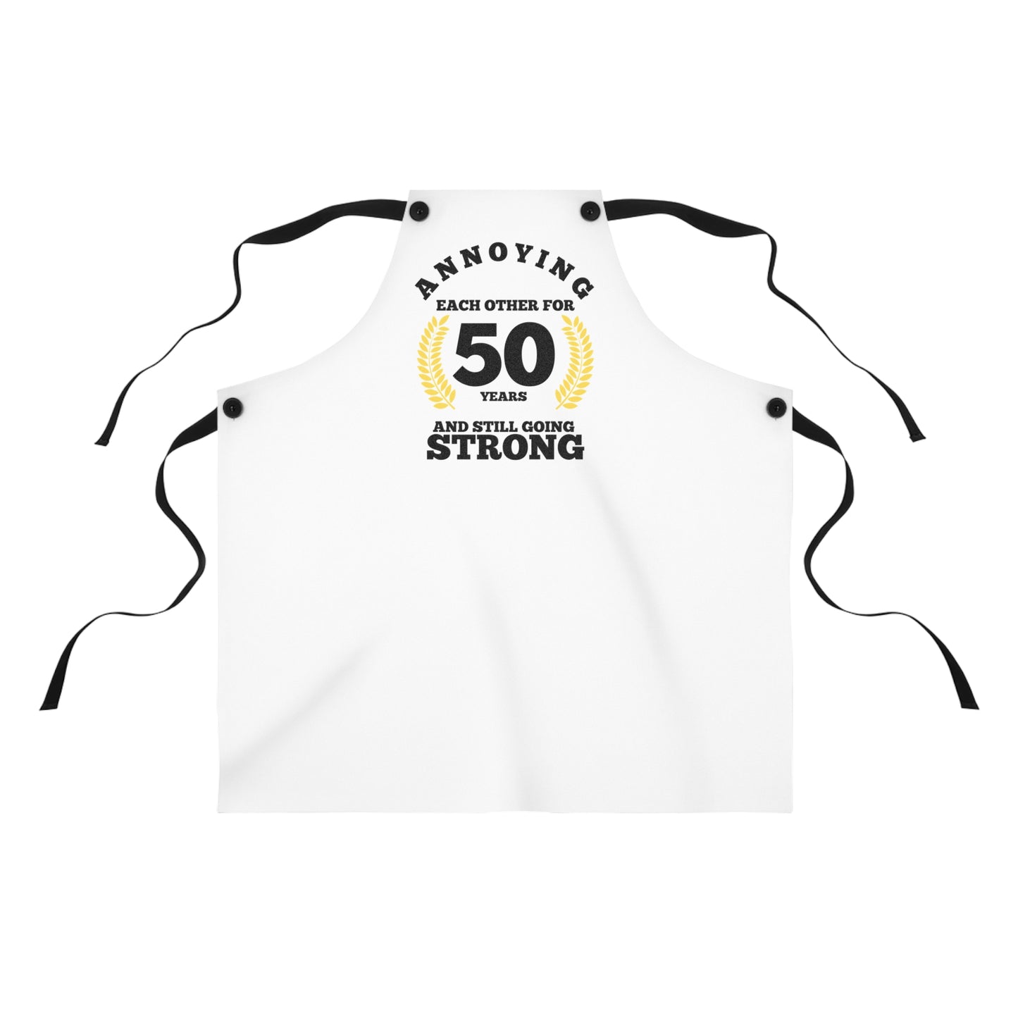 "50 Years Strong" Anniversary Apron