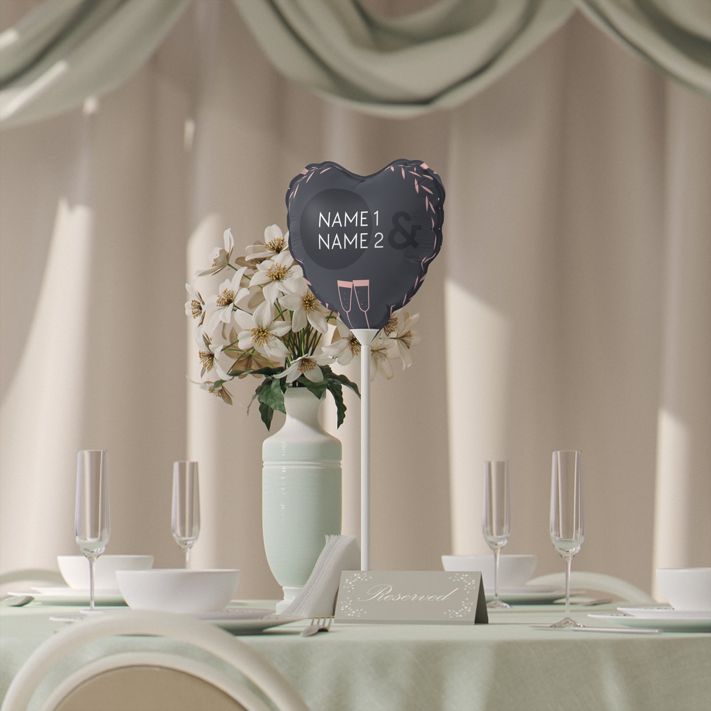 Enduring Love Balloons (Round and Heart-shaped), 6"