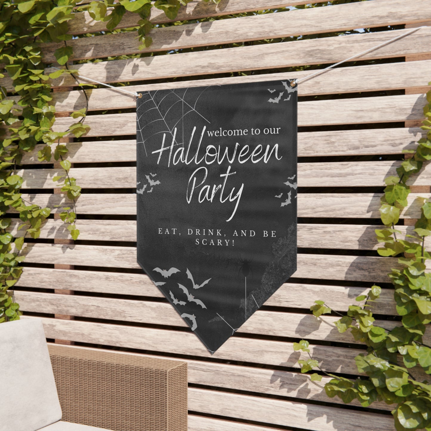 Spooktacular Halloween Pennant Banner
