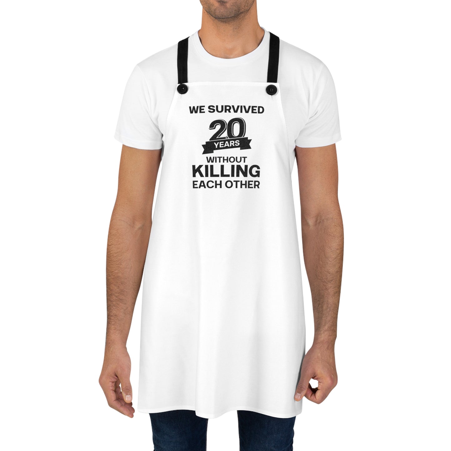 "20 Years Together" Funny Anniversary Apron