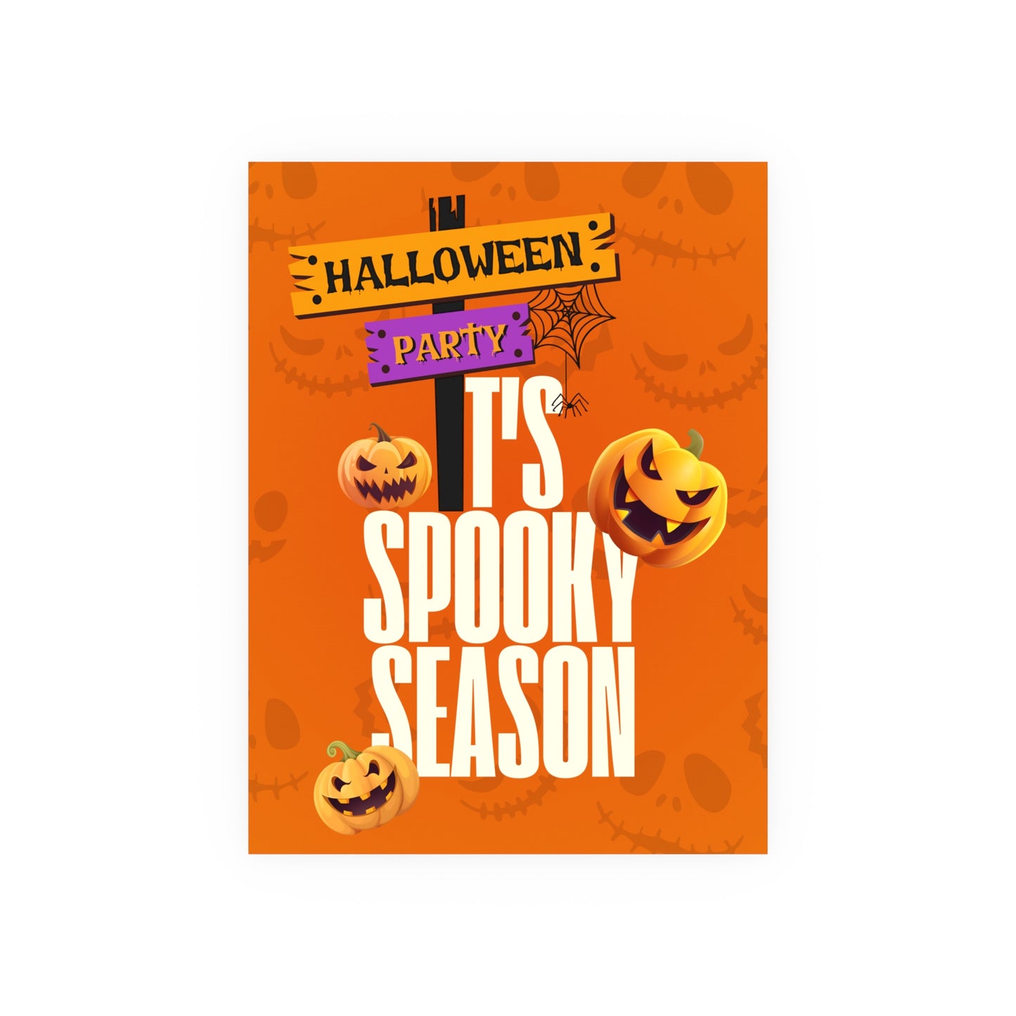 Pumpkin Party Matte Posters