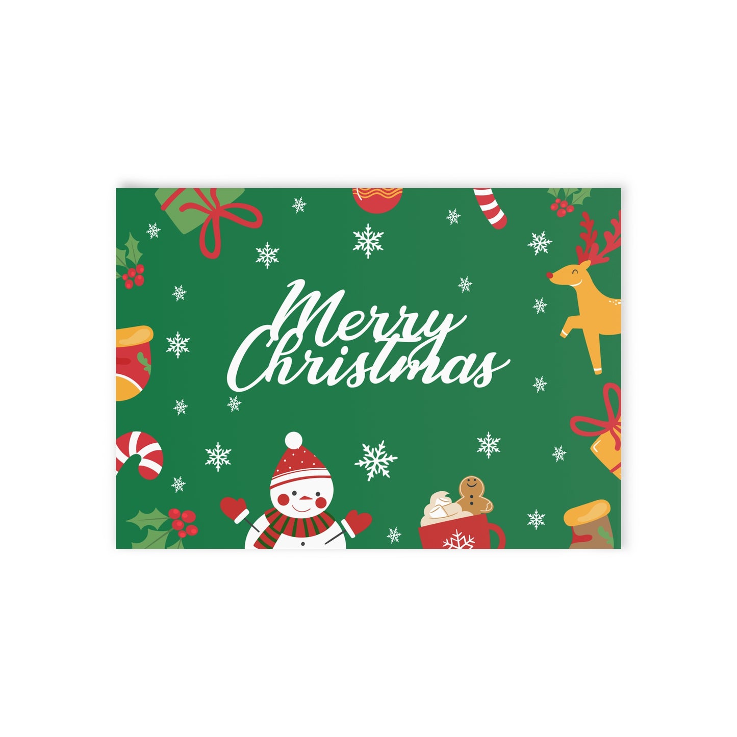 Joyful Holiday Holiday Cards (Two-sided print)