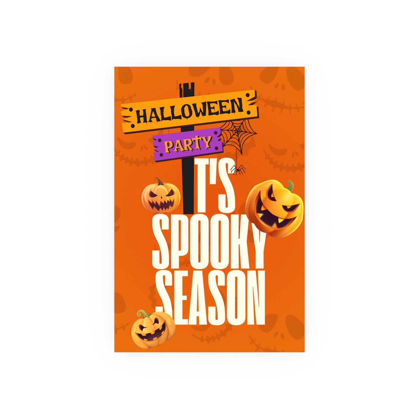 Pumpkin Party Matte Posters
