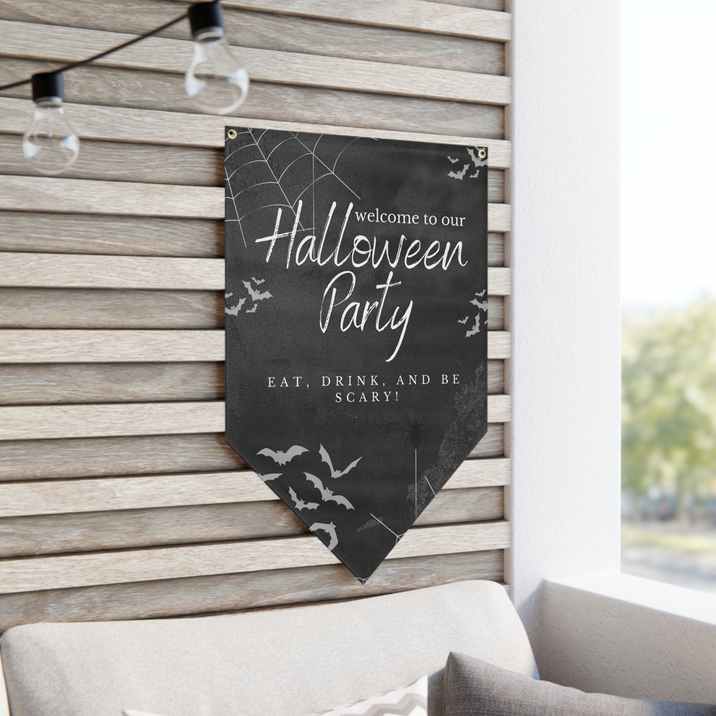 Spooktacular Halloween Pennant Banner