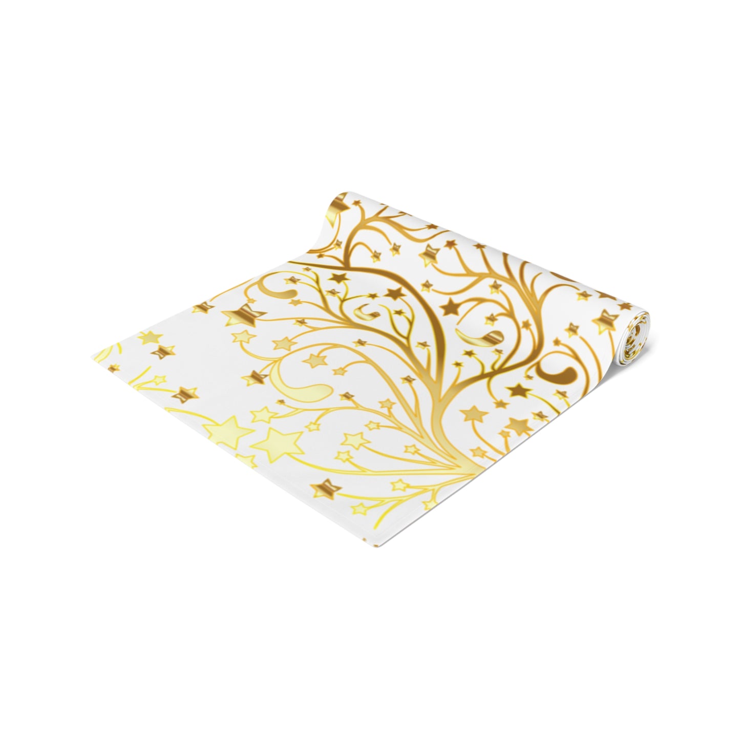 Golden New Beginnings Table Runner