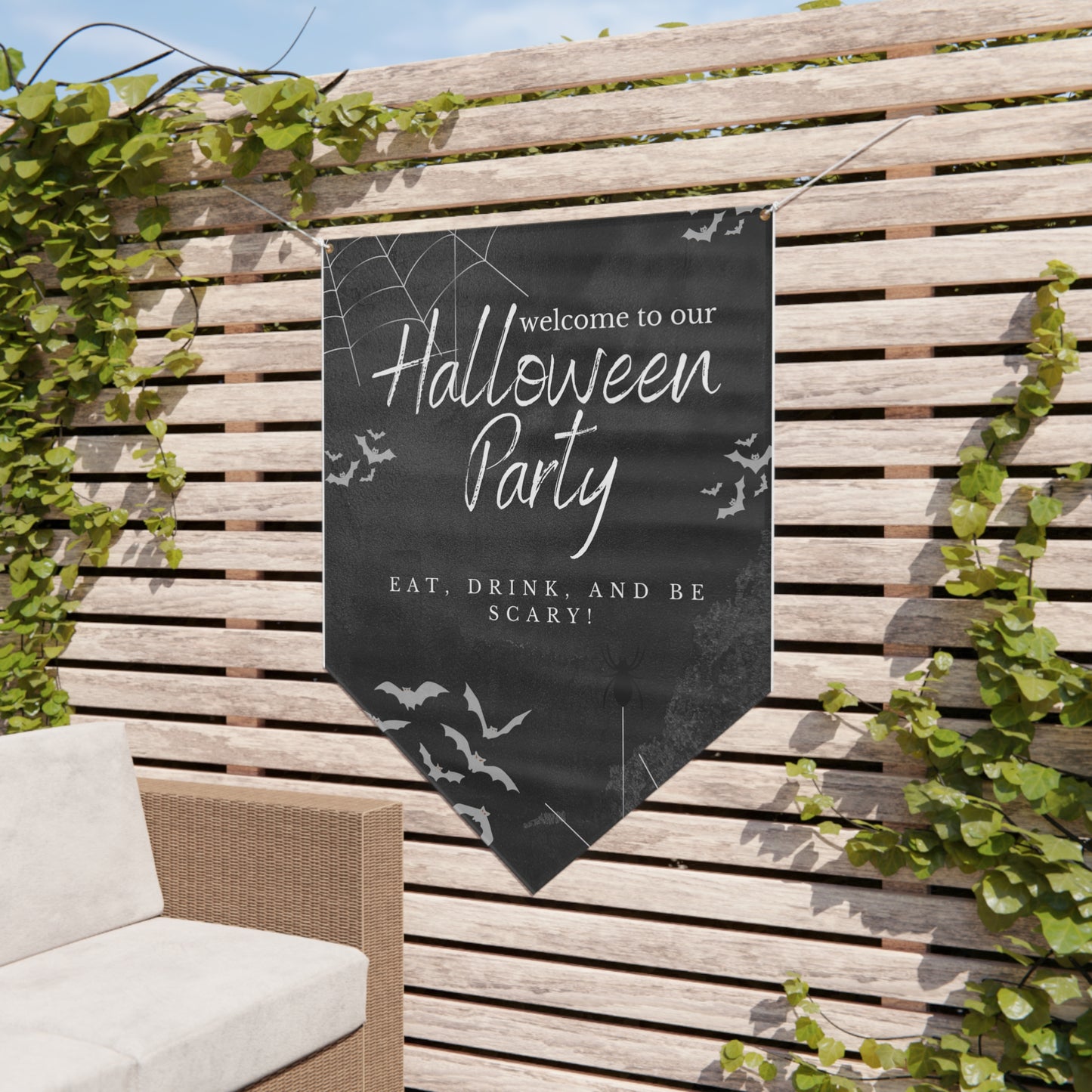 Spooktacular Halloween Pennant Banner