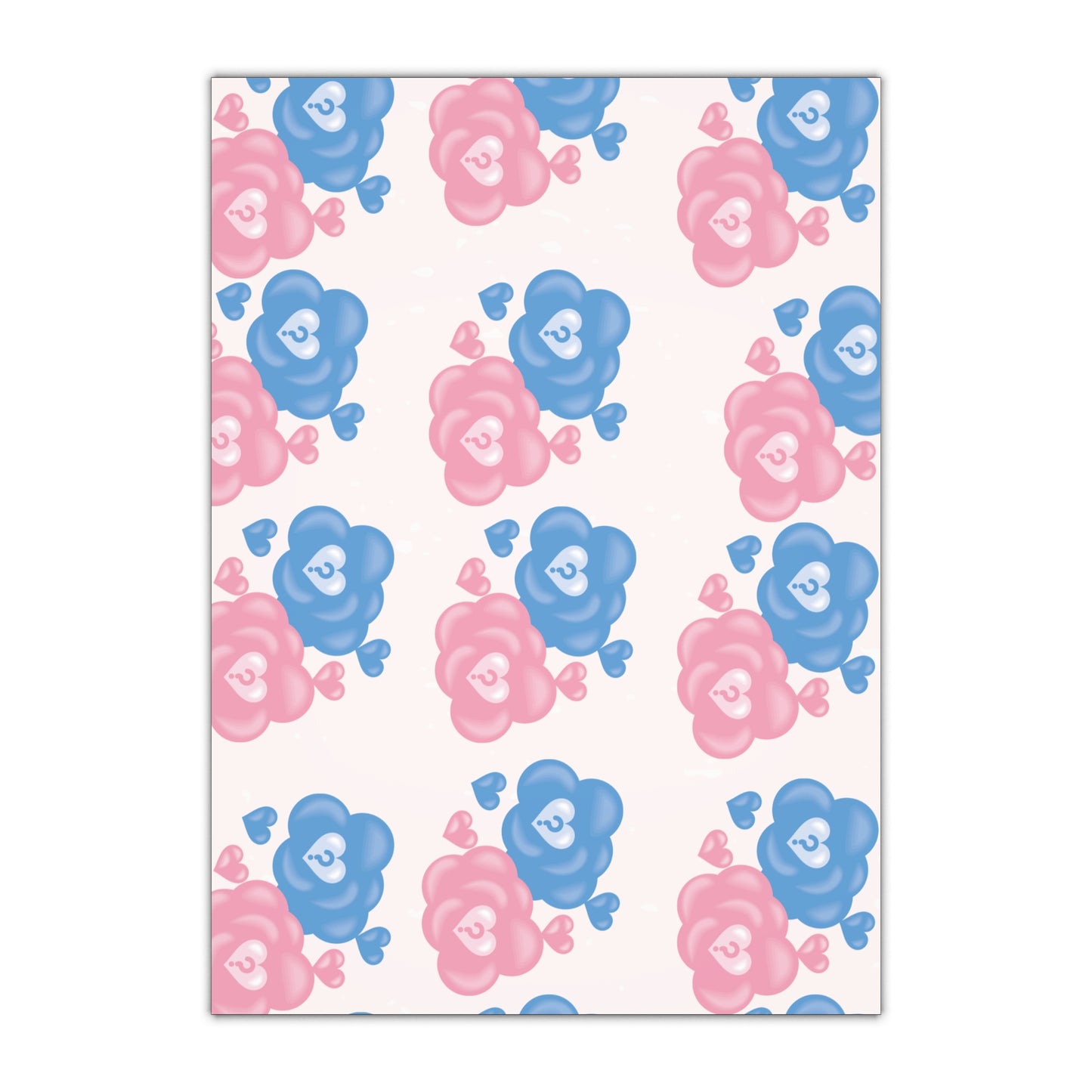 The Big Reveal Gift Wrapping Paper Sheets, 1pc