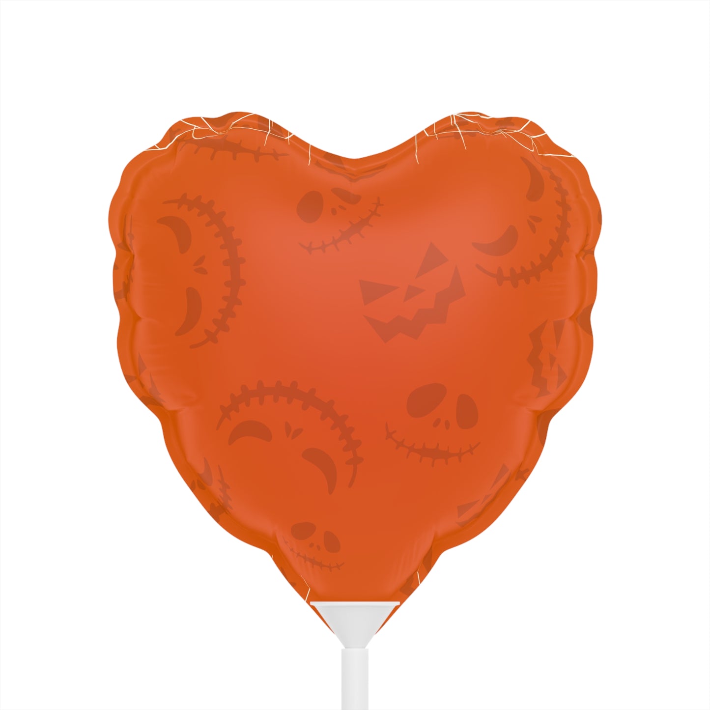 Pumpkin Party Balloons (Round and Heart-shaped), 6"