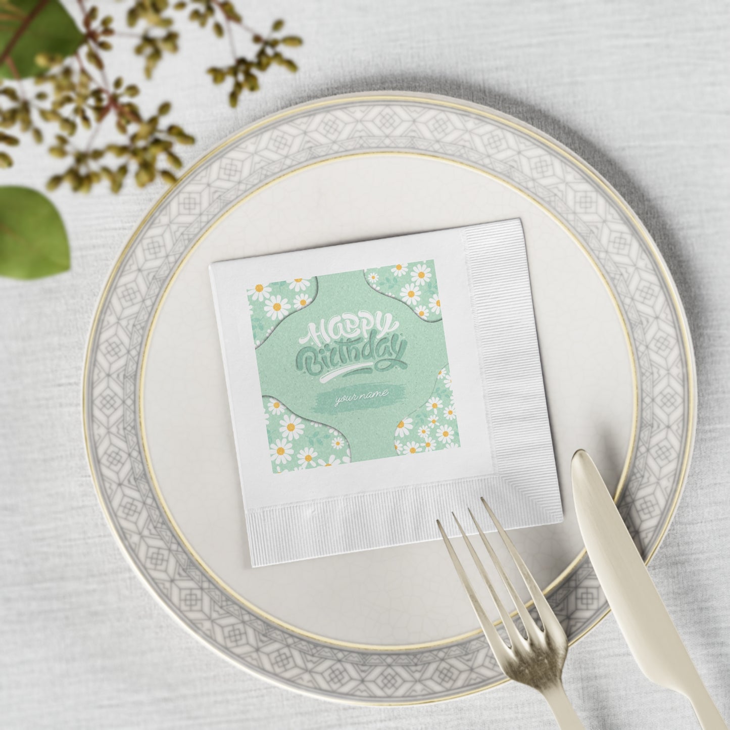 Mint Vibes Napkins
