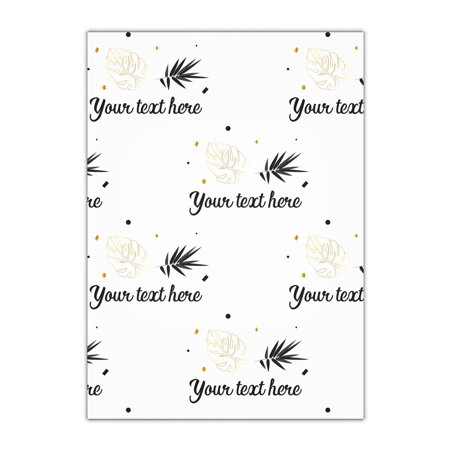 Timeless Love Gift Wrapping Paper Sheets, 1pc