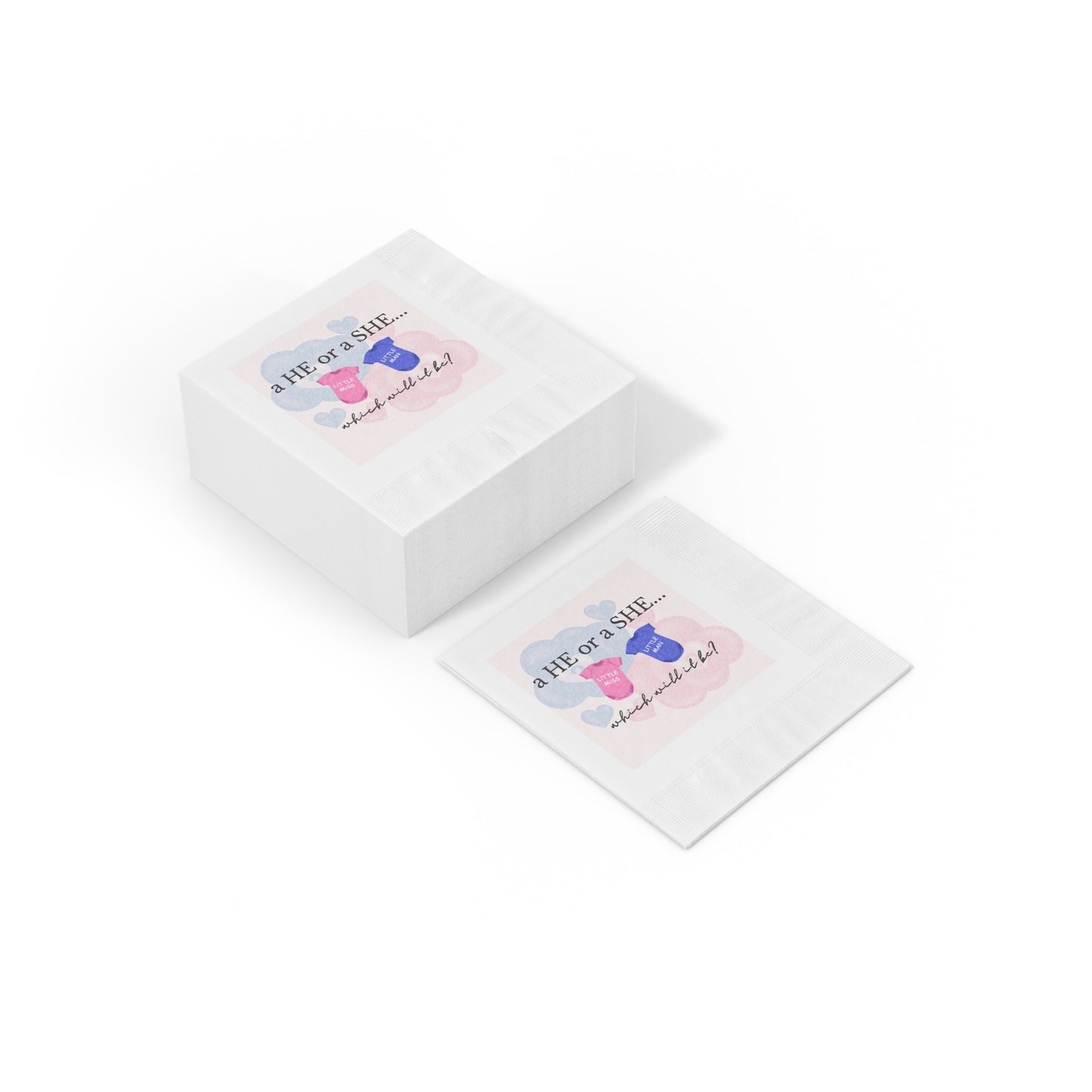 The Big Reveal Napkins