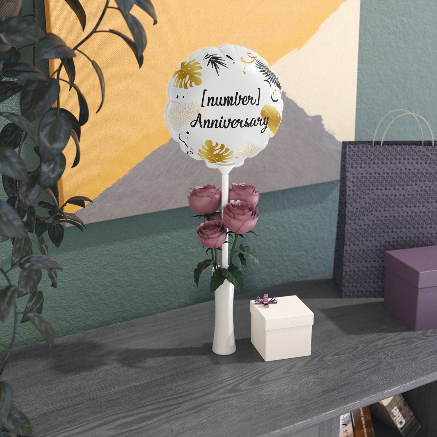 Timeless Love Balloons (Round and Heart-shaped), 6"