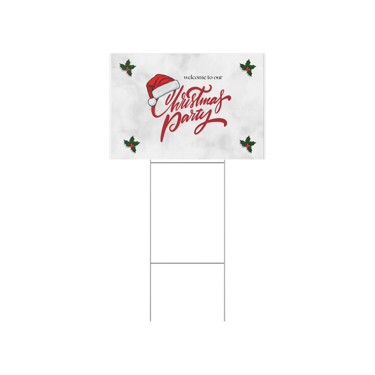 Merry Gathering Lawn Sign