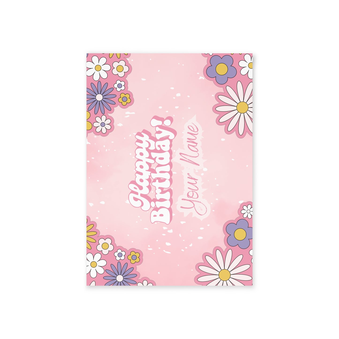 Blossom Birthday Holiday Cards
