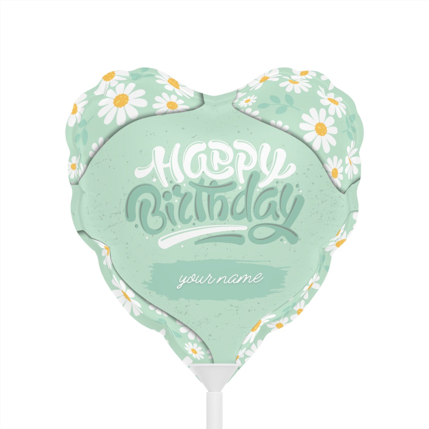 Mint Vibes Balloons (Round and Heart-shaped), 6"