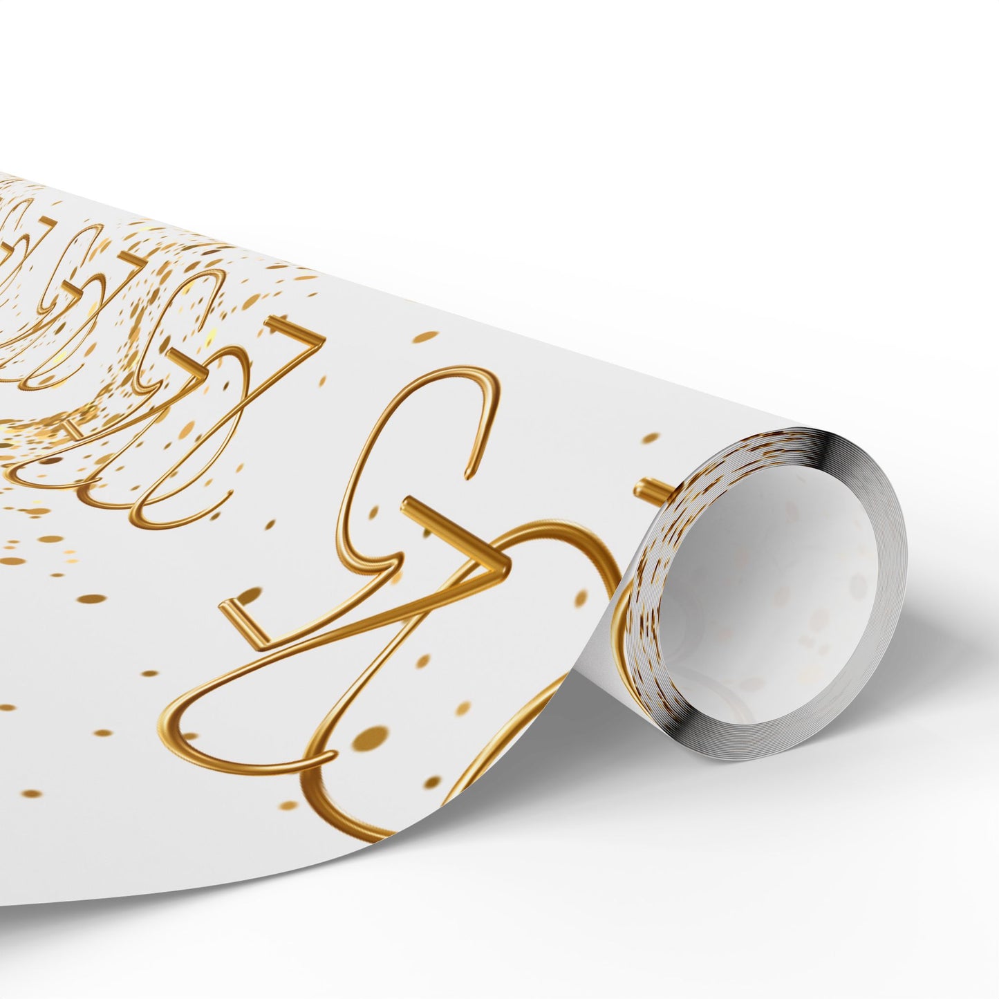 Golden New Beginnings Wrapping Papers