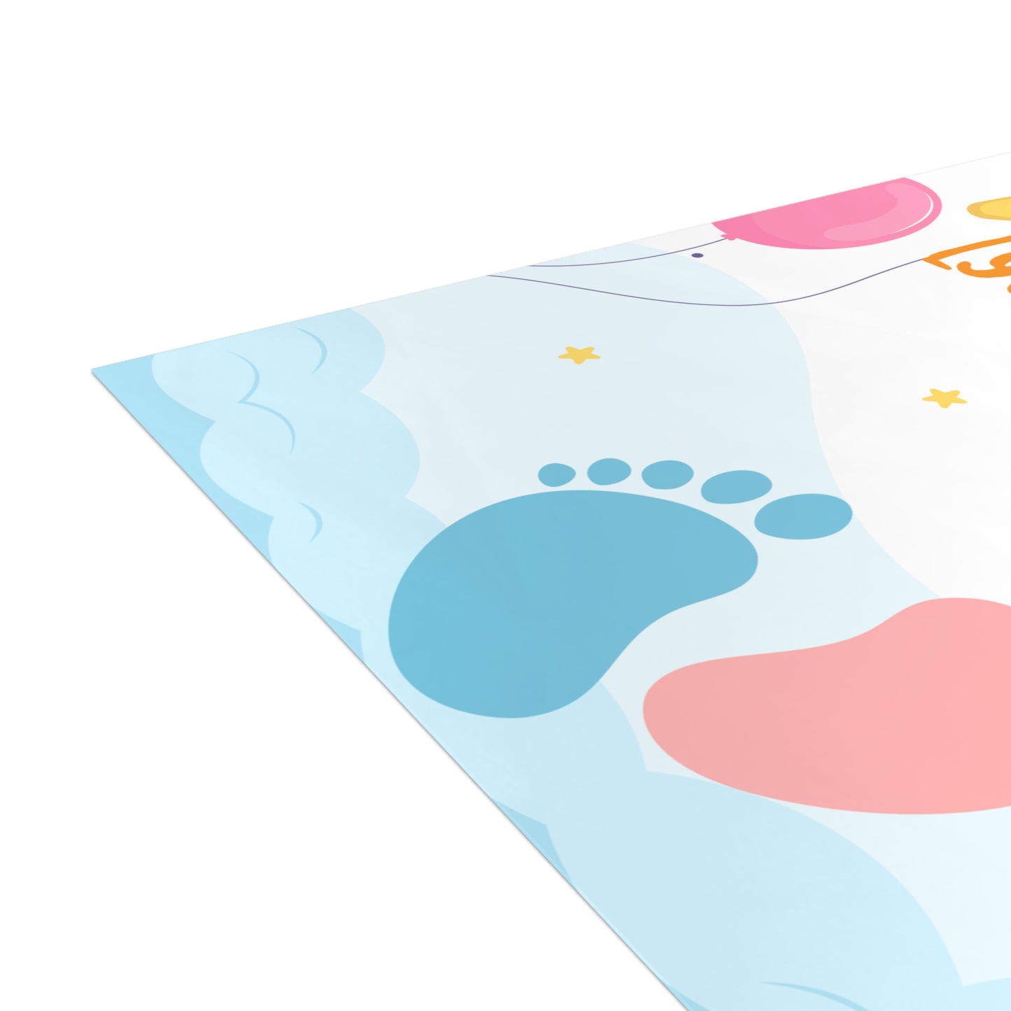 Tiny Steps, Big Dreams Invitation Postcard