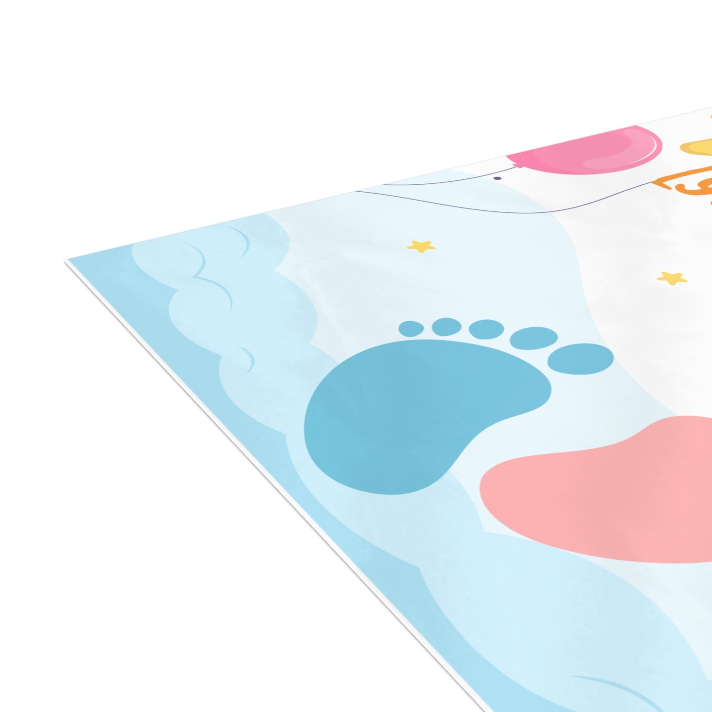 Tiny Steps, Big Dreams Invitation Postcard