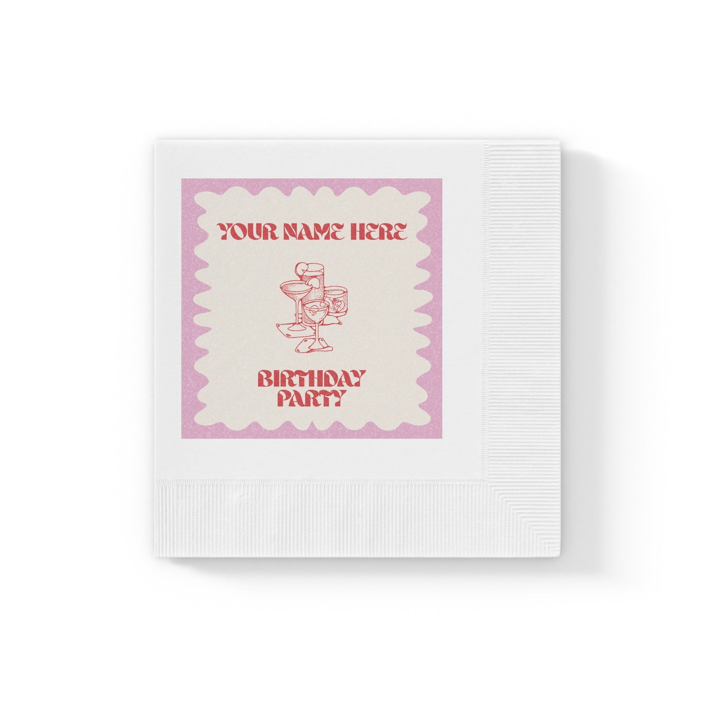 Retro Cocktail Napkins