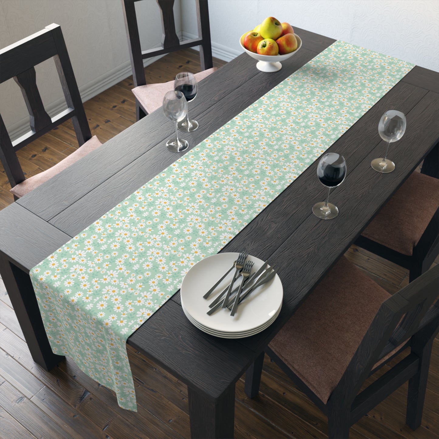 Mint Vibes Table Runner (Cotton, Poly)