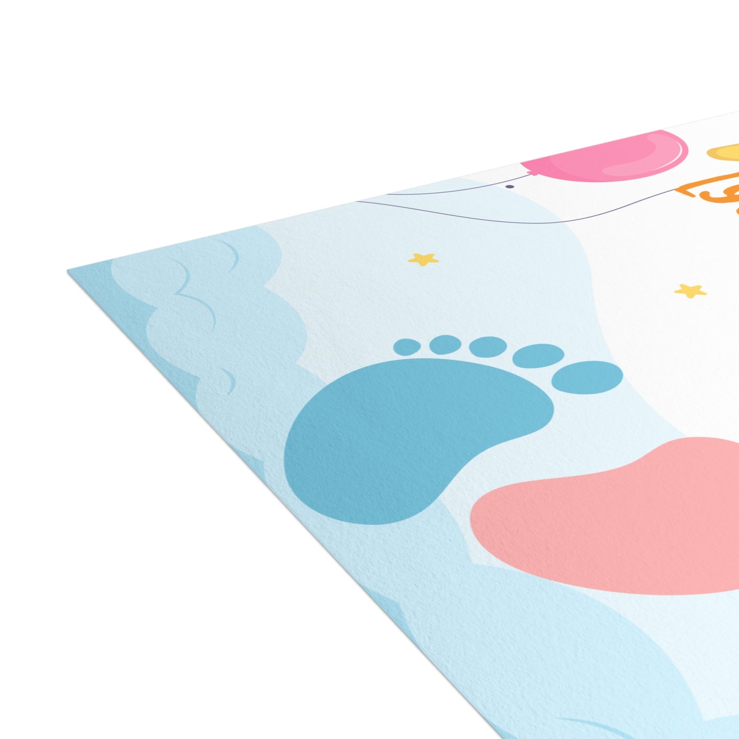 Tiny Steps, Big Dreams Invitation Postcard