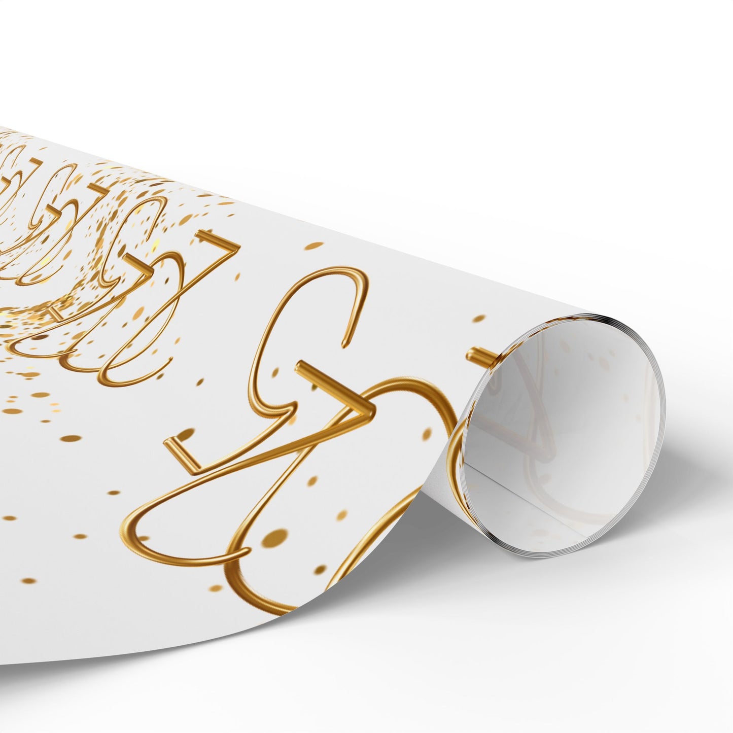 Golden New Beginnings Wrapping Papers