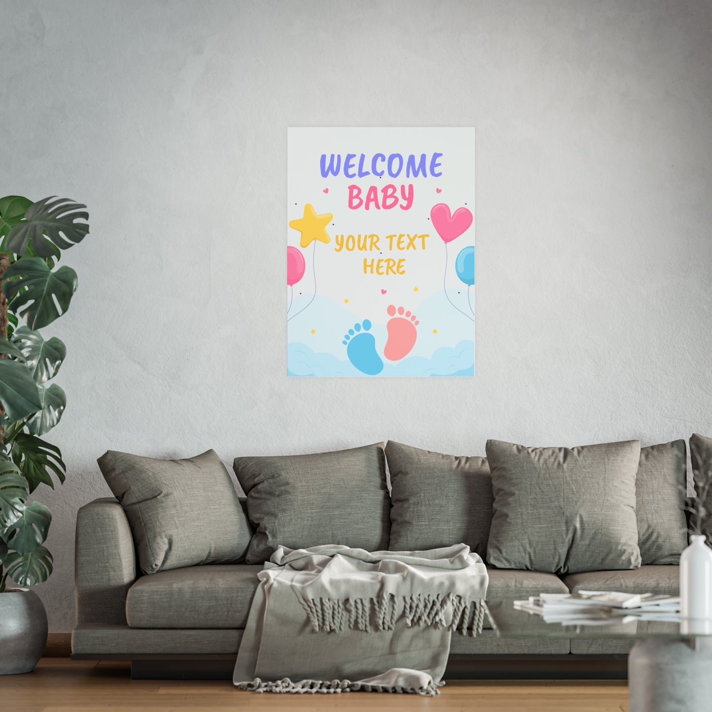 Tiny Steps, Big Dreams Custom Poster