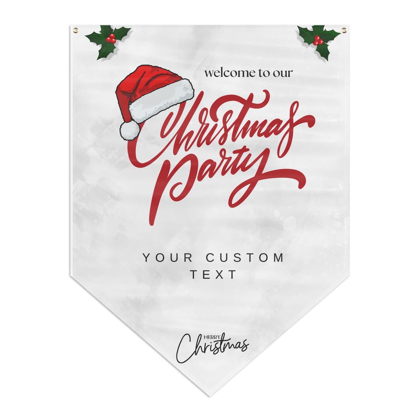 Merry Gathering Pennant Banner