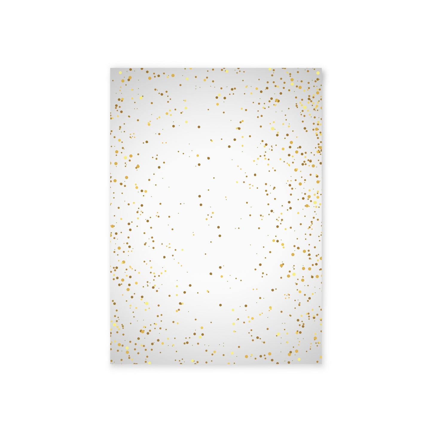 Golden Christmas Holiday Cards