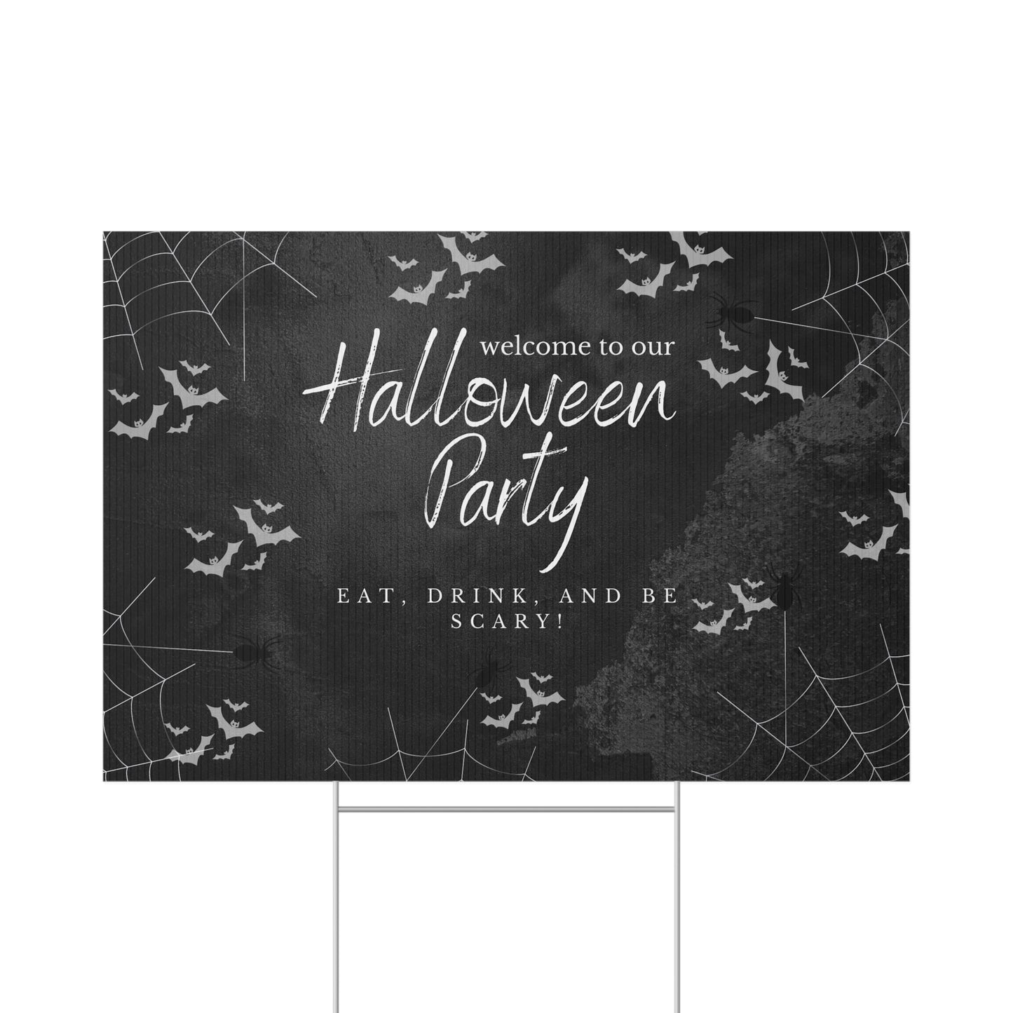 Spooktacular Halloween Lawn Sign