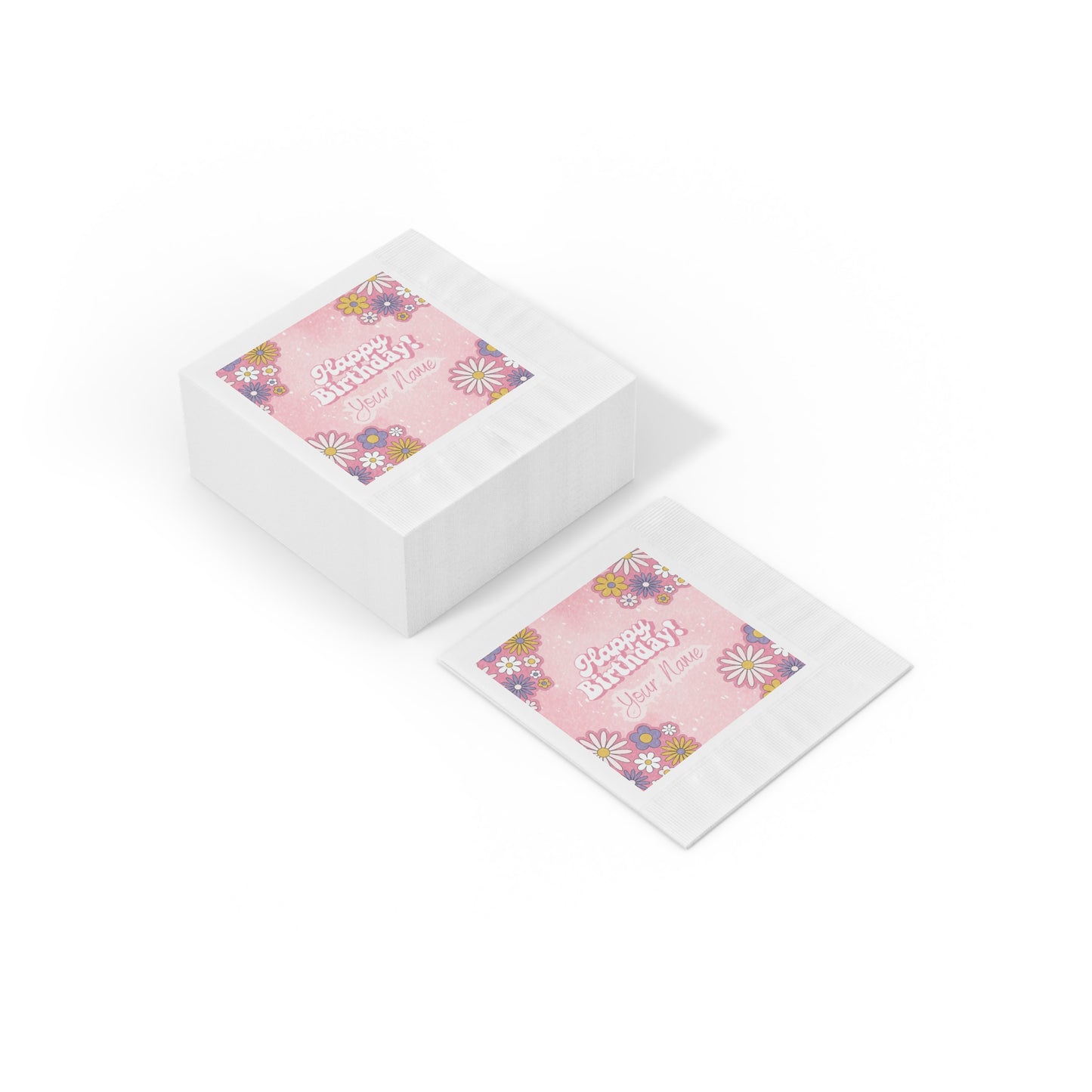 Blossom Birthday Napkins