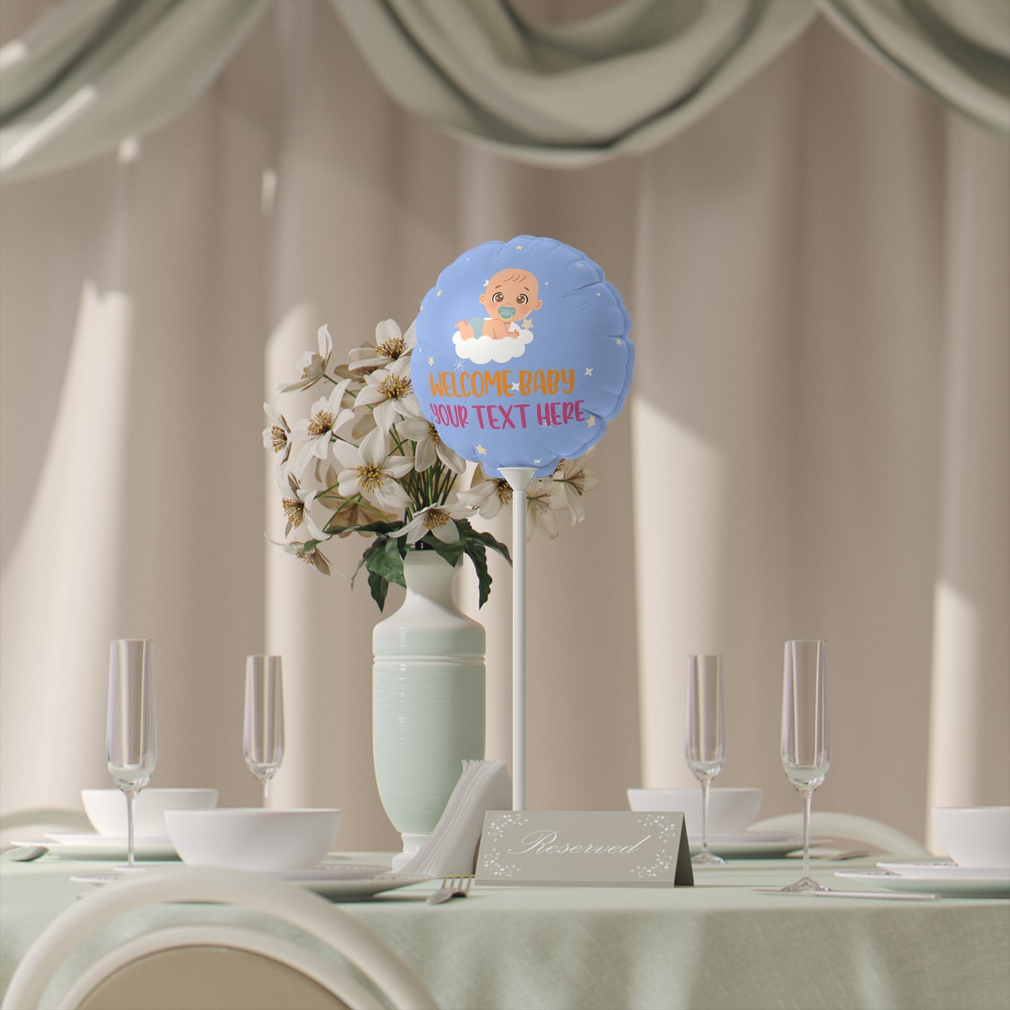Little Dreamers Personalized Mylar Balloon