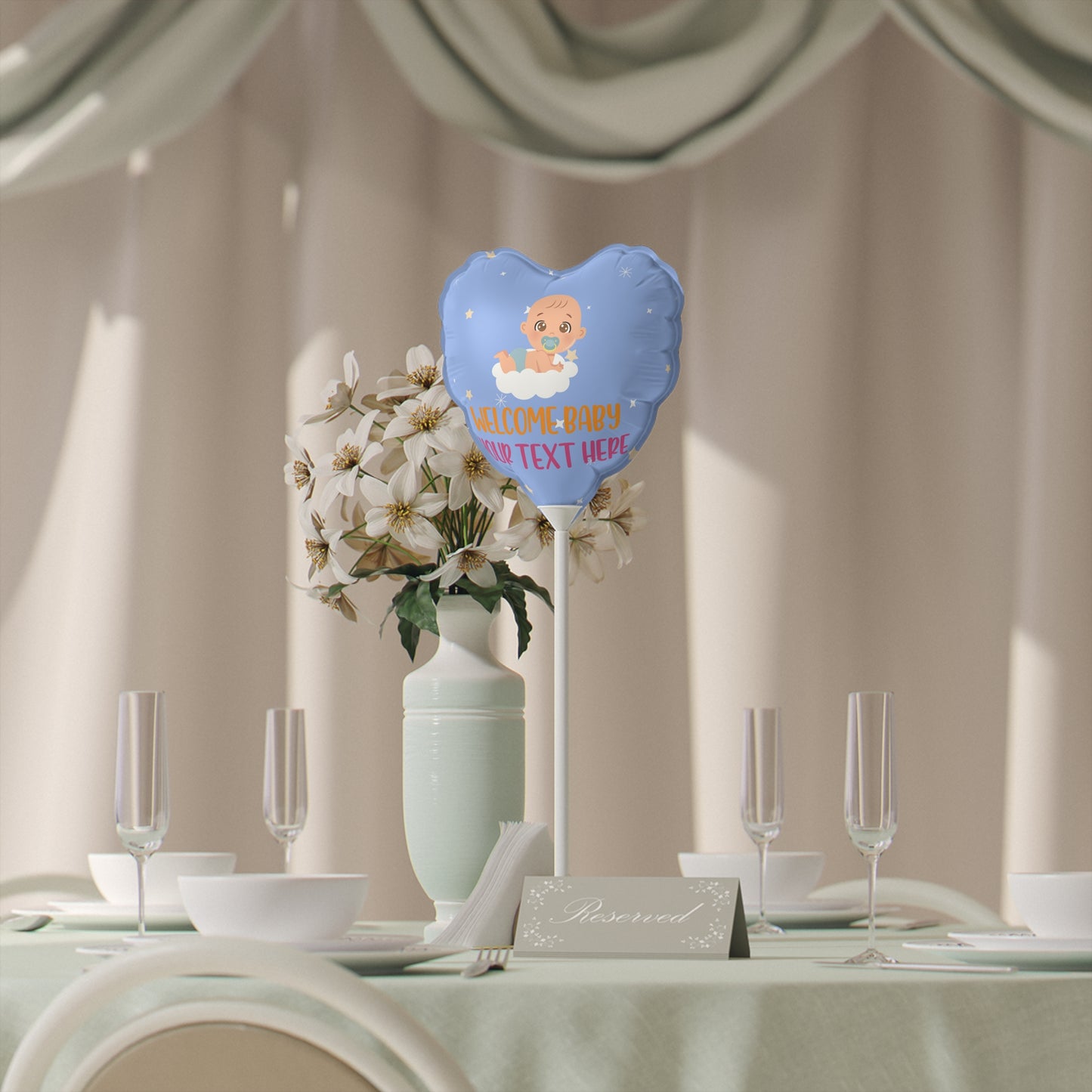 Little Dreamers Personalized Mylar Balloon