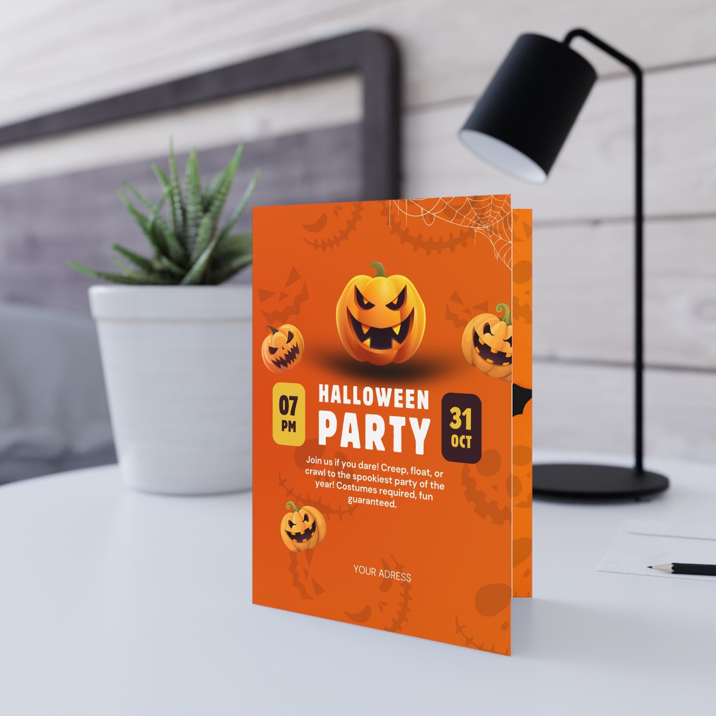 Pumpkin Party Greeting Cards