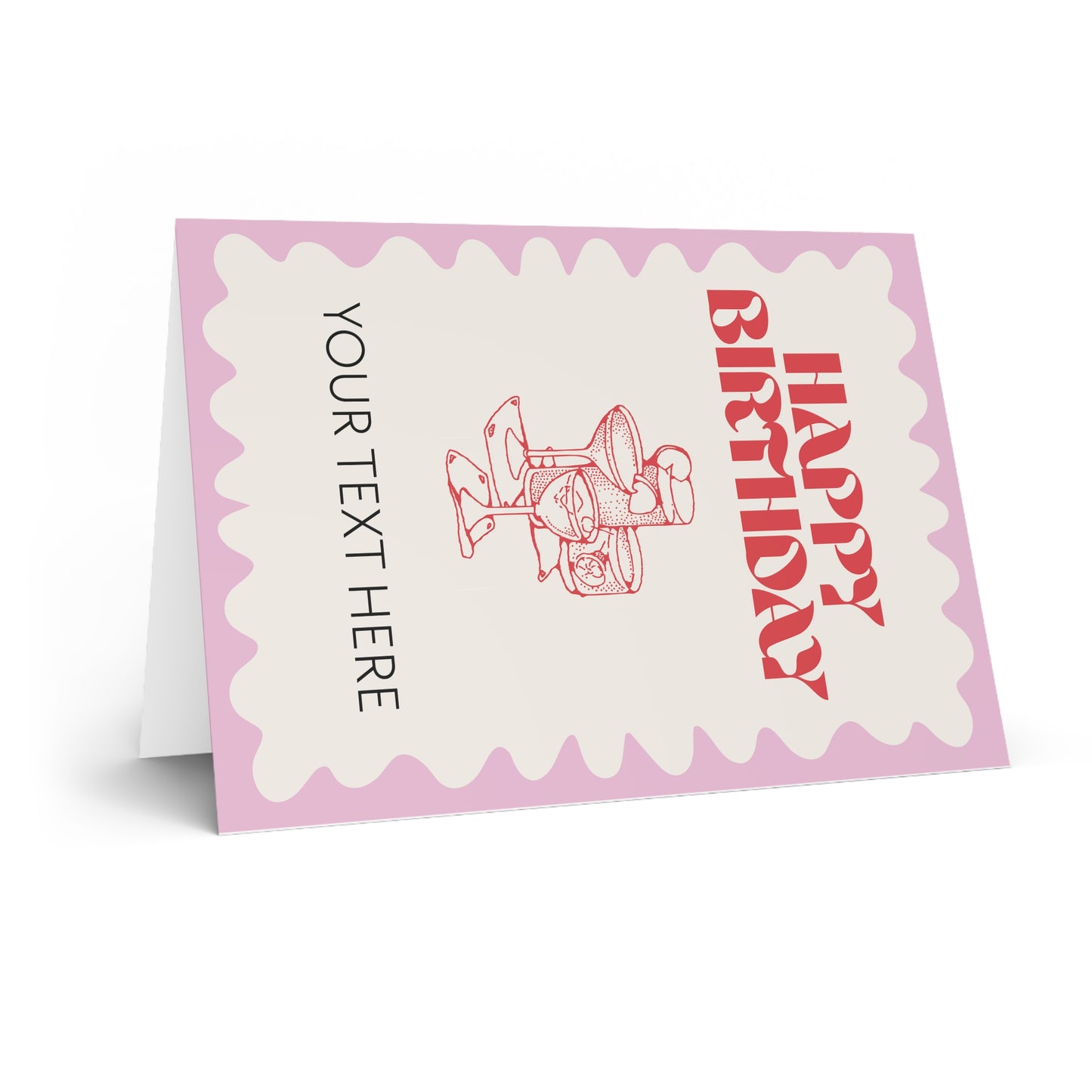 Retro Cocktail Birthday Card