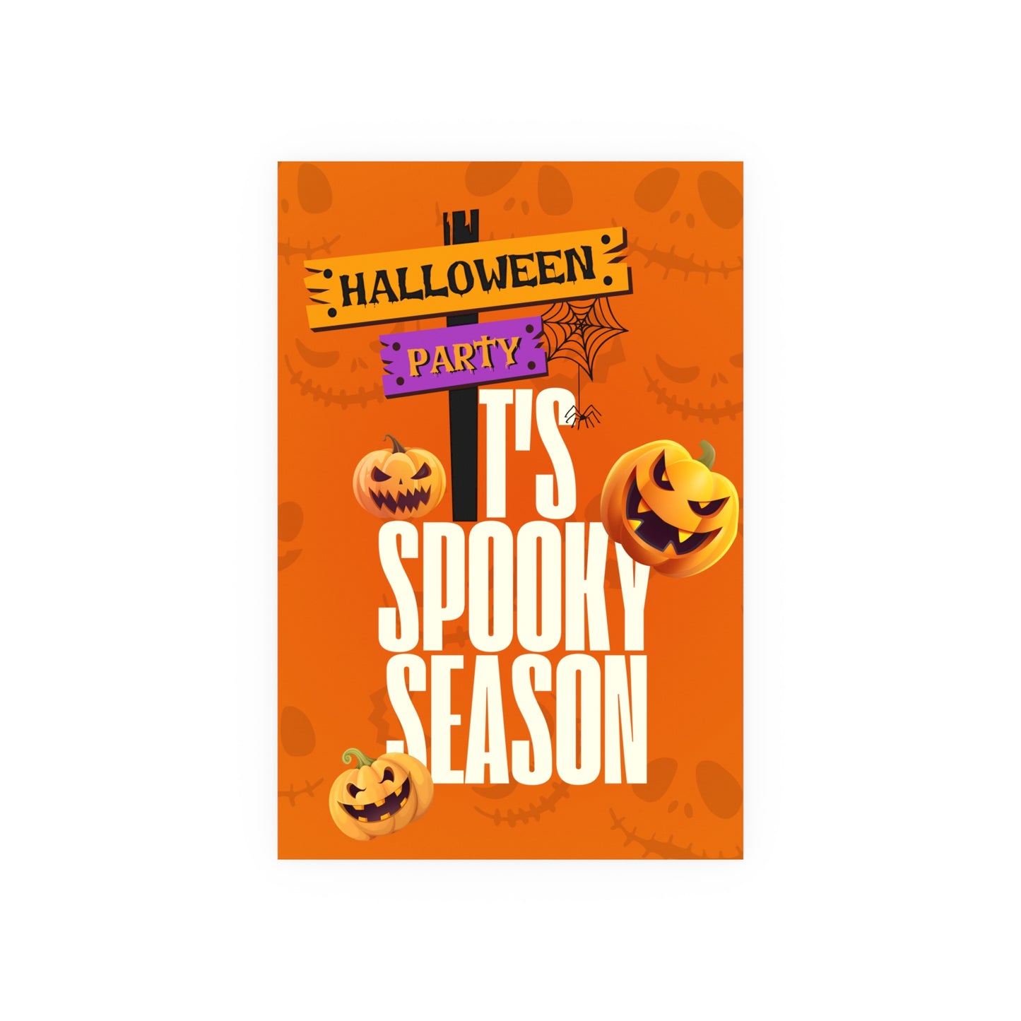 Pumpkin Party Matte Posters