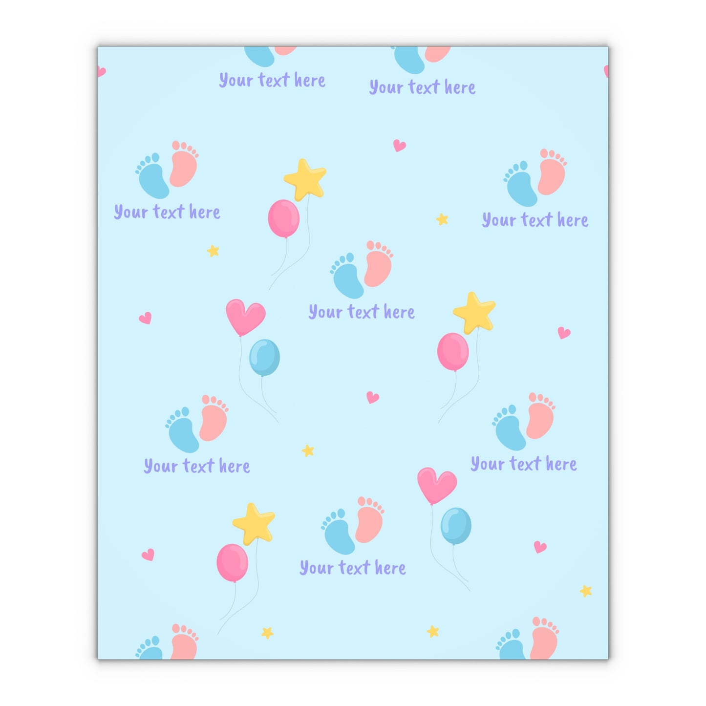 Tiny Steps, Big Dreams Custom Wrapping Paper