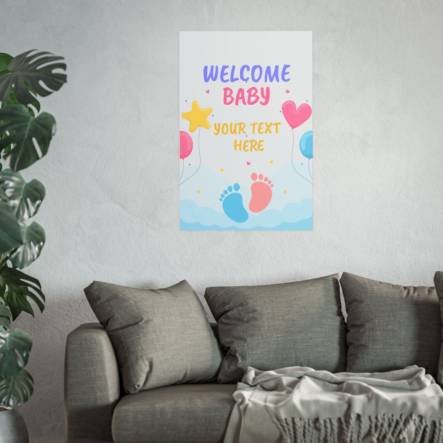 Tiny Steps, Big Dreams Custom Poster