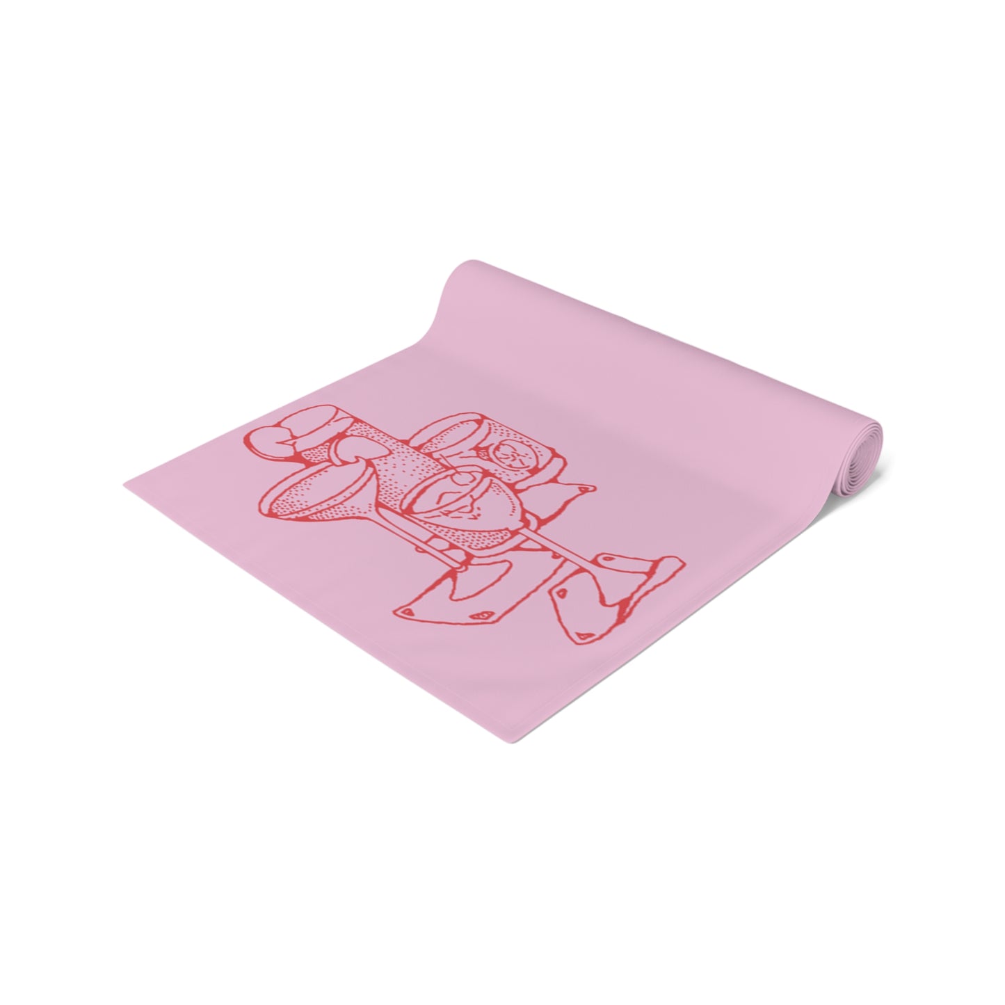 Retro Cocktail Table Runner (Cotton, Poly)
