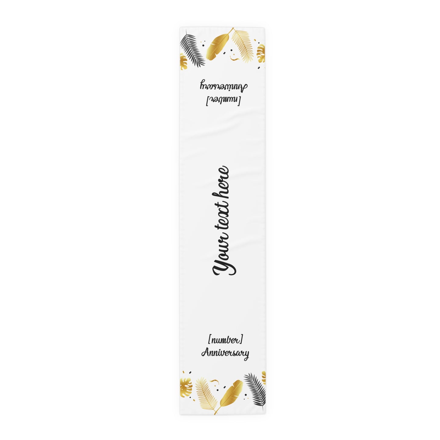 Timeless Love Table Runner (Cotton, Poly)