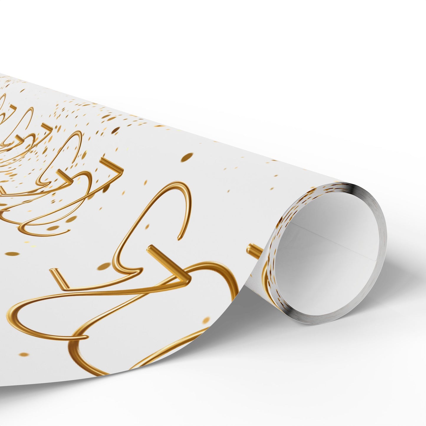 Golden New Beginnings Wrapping Papers