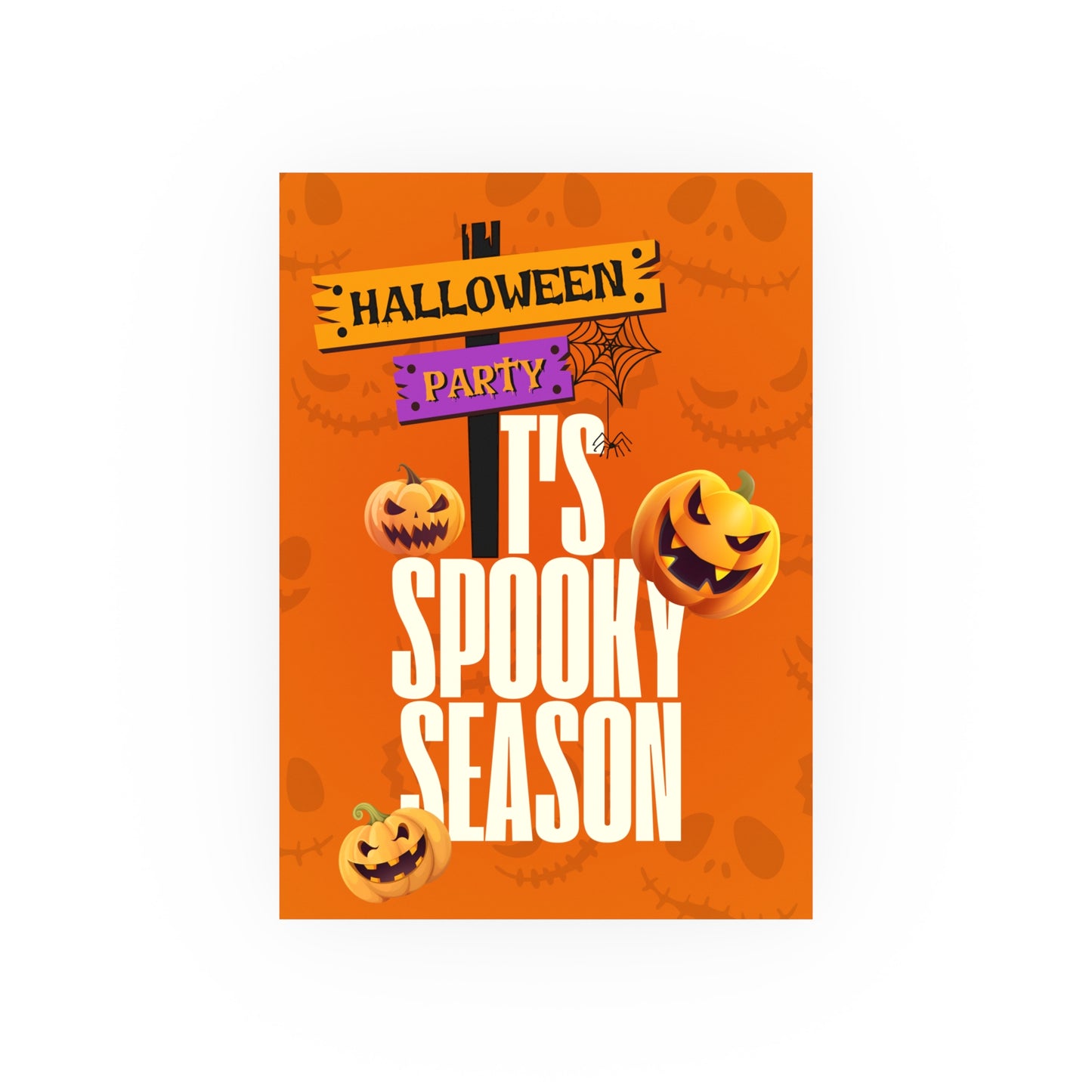 Pumpkin Party Matte Posters