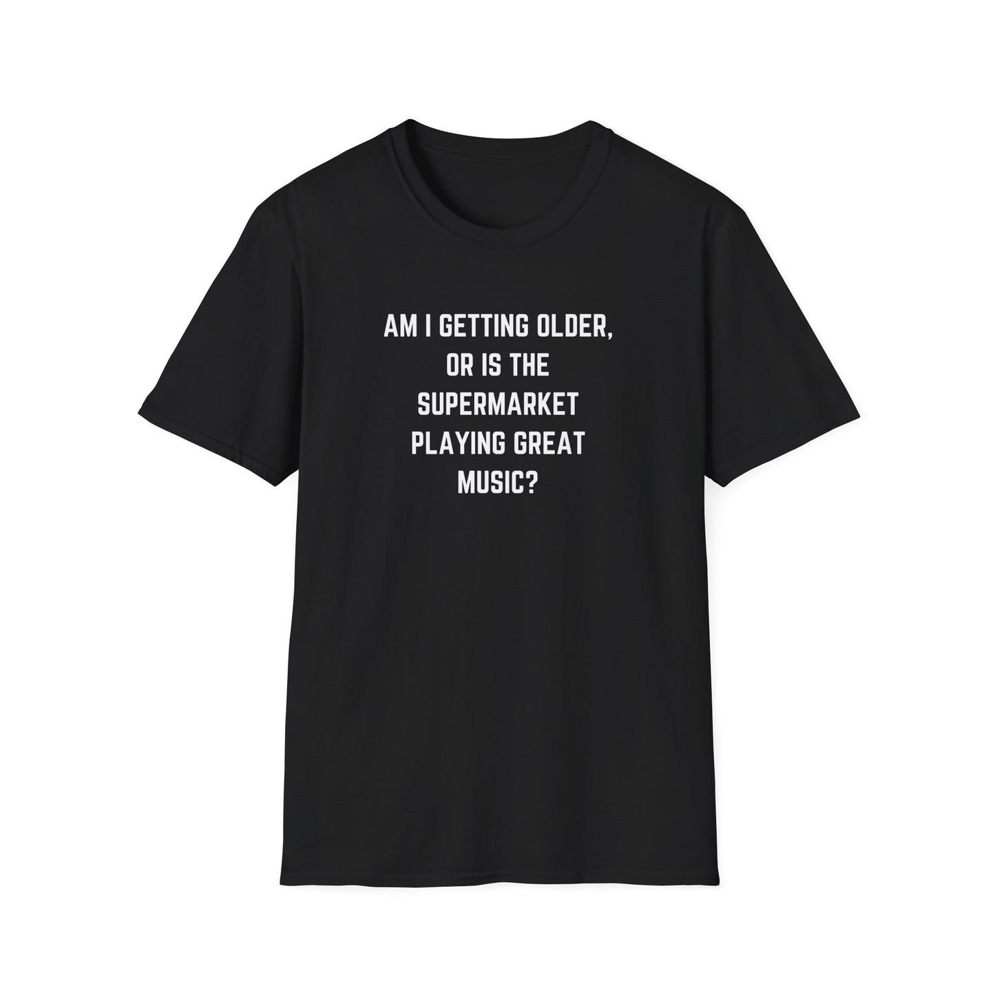 "Supermarket Music Humor" Unisex T-Shirt