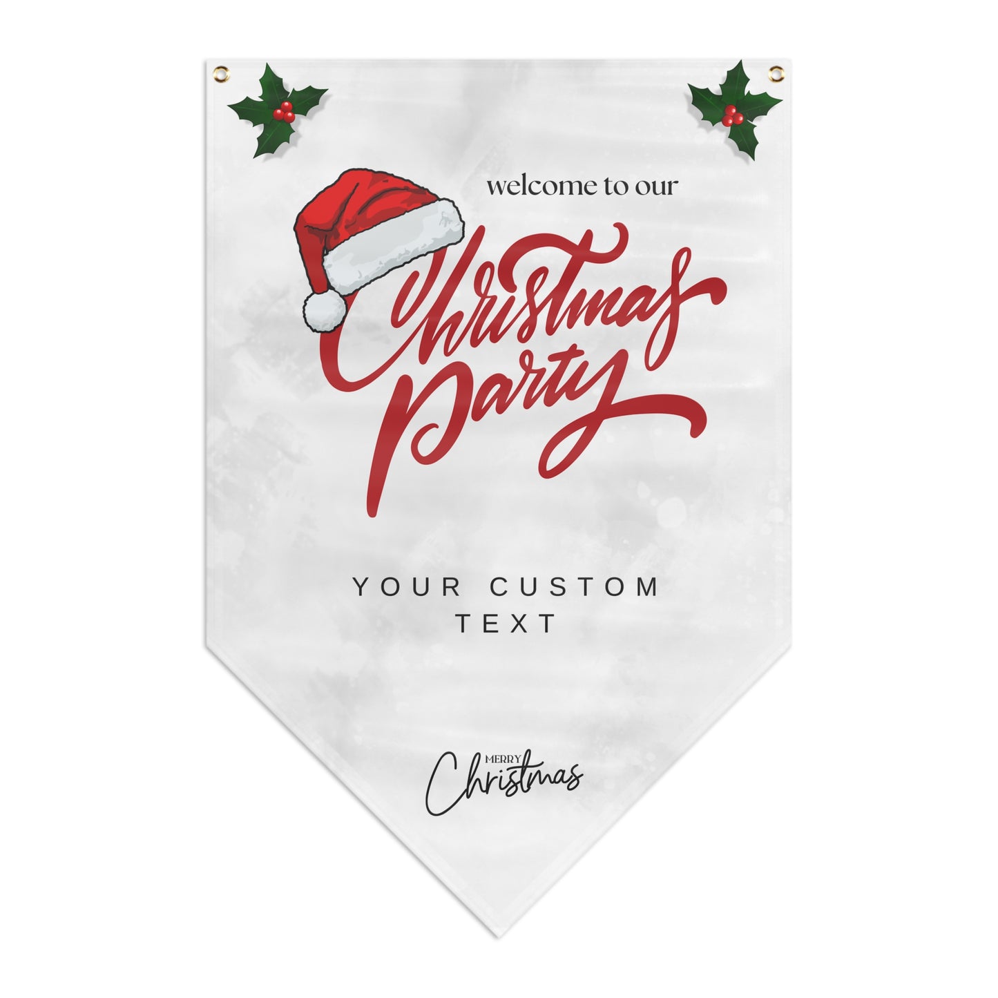 Merry Gathering Pennant Banner