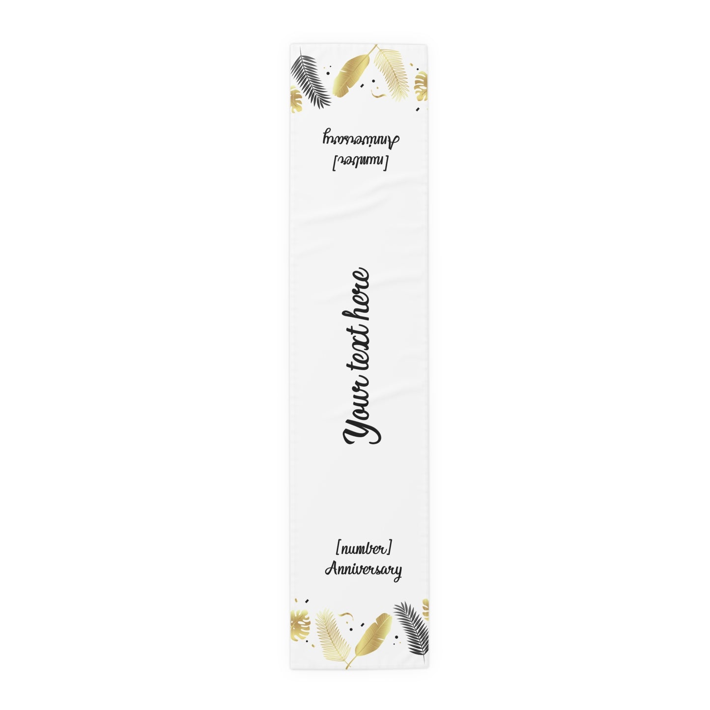 Timeless Love Table Runner (Cotton, Poly)