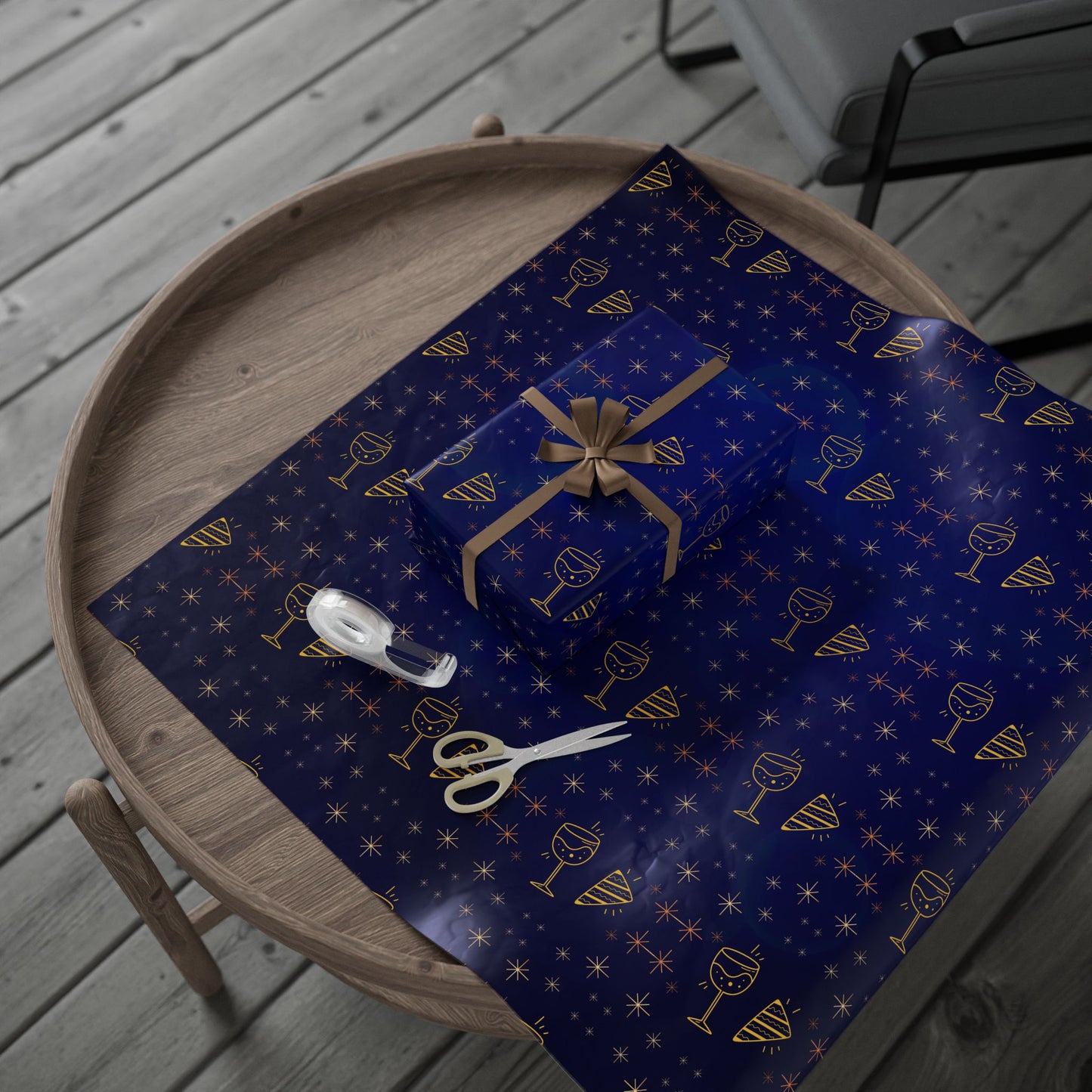 Starlit Celebration Wrapping Papers