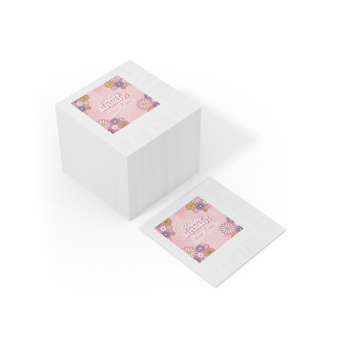 Blossom Birthday Napkins