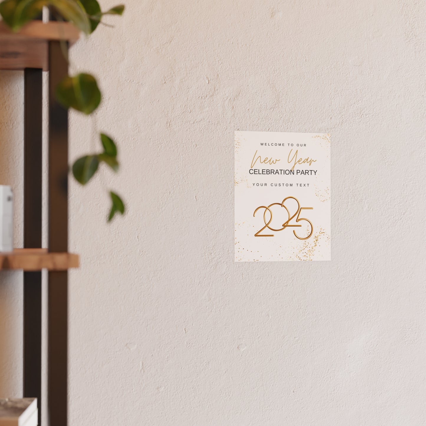 Golden New Beginnings Matte Posters
