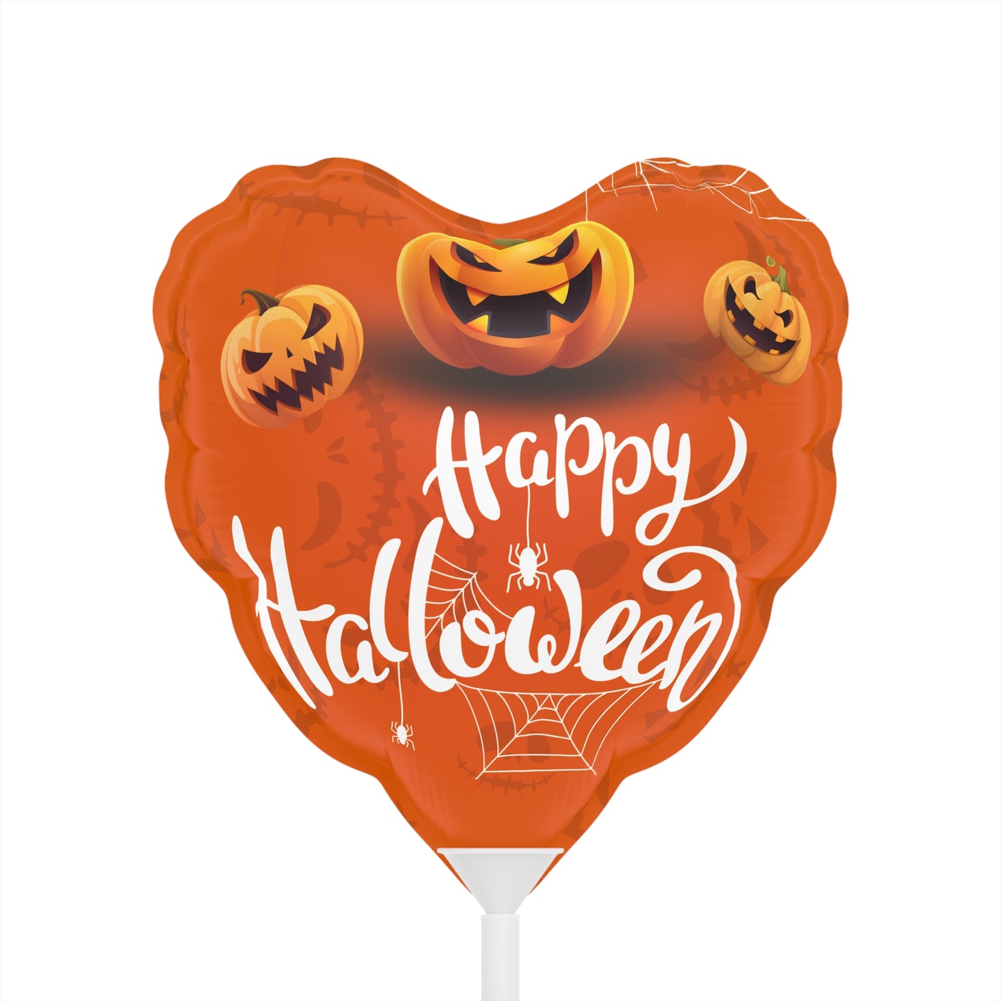 Pumpkin Party Balloons (Round and Heart-shaped), 6"