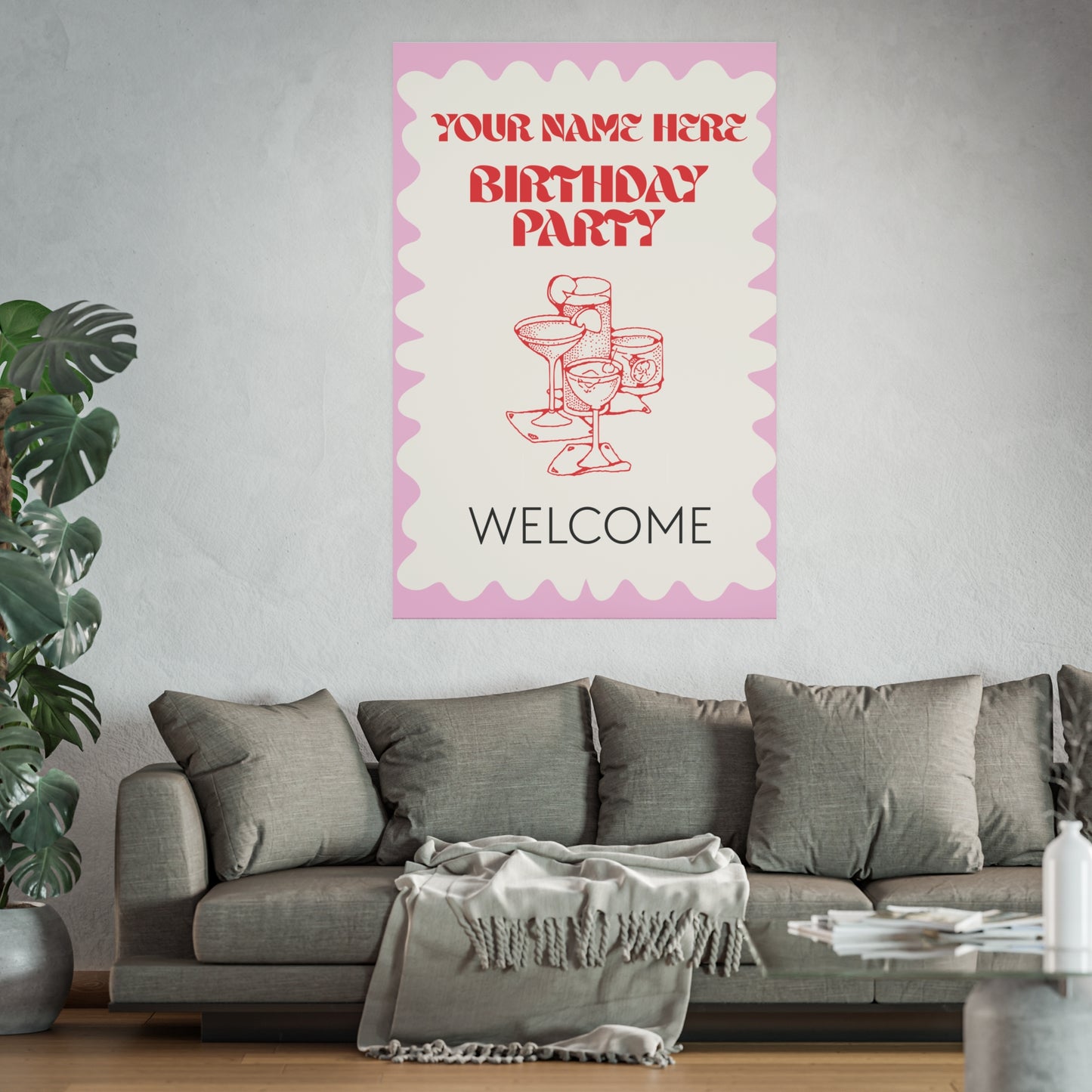 Retro Cocktail Matte Posters